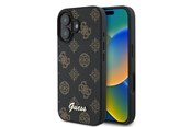 Handys - Cover & Cases - GUESS Peony Script MagSafe iPhone 16 Plus Case - Black - 3666339342333