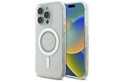 Handys - Cover & Cases - GUESS IML Rhinestones MagSafe Case for iPhone 16 Pro - White - 3666339305772