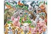 Puzzle - Larsen Puzzles Farm Selfie Jigsaw Puzzle – 33 pieces Maxi (36.5 x 28.5 cm) 2D Puzzles - CZ1