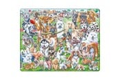 Puzzle - Larsen Puzzles Puzzle Fröhliche Hunde - 32-teilig, Maxi (36,5x28, 2D Puzzles - CZ6