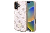 Handys - Cover & Cases - GUESS New 4G Triangle Case for iPhone 16 - White - 3666339340223