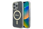 Handys - Cover & Cases - GUESS IML 4G MagSafe Case for iPhone 16 Pro - Black - 3666339341985