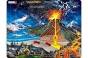 Puzzle - Larsen Puzzles Puzzle Vulkane - 70-teilig, Maxi (36.5x28.5 c 2D Puzzles - NB2