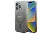 Handys - Cover & Cases - GUESS IML Glitter Gradient MagSafe Case for iPhone 16 Pro - Brown - 3666339301422