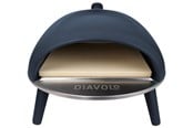 Grill und Zubehör - Delivita Diavolo Gas-Fired Pizza Oven Navy - DEL-3002