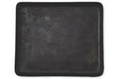 Grill und Zubehör - Delivita Rectangual Iron Dish Black - 1401
