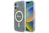 Handys - Cover & Cases - GUESS IML 4G MagSafe Case for iPhone 16 - Blue - 3666339345365