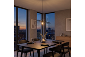 Lampen - EGLO ARROTURAS PENDEL L800 E27 SCHWARZ - 903122