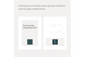 Lampen - EGLO BASILE TISCHLAMPE Ø300 TOUCH WEISS - 902847