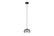 Lampen - EGLO BELOMONTEJO PENDELLEUCHTE Ø:220 E27 SCHWARZ/SCHWARZ-TRANSP. - 903021