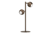 Lampen - EGLO BIMEDA 1 TISCHLAMPE H450 2L GU10 M/SCHALTER. DUNKELBRONZE - 902614