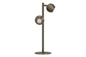 Lampen - EGLO BIMEDA 1 TISCHLAMPE H450 2L GU10 MIT SCHALTER DUNKLE BRONZE - 902614