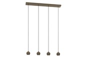 Lampen - EGLO BIMEDA 1 LANGTISCH L770 4L GU10 DUNKLE BRONZE - 902613