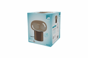 Lampen - EGLO BRAVINO TISCHLAMPE H170 TOUCH BRONZE/BRAUN-TRANSP. - 902536