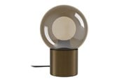 Lampen - EGLO BRAVINO TISCHLAMPE H175 E14 TOUCH BRONZE/BRAUN-TRANSP. - 902534