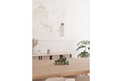 Lampen - EGLO DASMINA PENDELLEUCHTE Ø:130 E27 SAND/WEISS - 903146