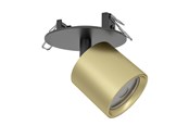 Lampen - EGLO MENGIBAR TUBE EINBAU Ø:90 CCT DIMMB. GOLD/SCHWARZ - 902722