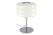 Lampen - EGLO TORTORA TISCHLAMPE H300 M/AFBR. CHROM/WEISS - 903072