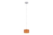 Lampen - EGLO TORTORA PENDELLEUCHTE Ø:200 CHROM/ORANGE - 903076