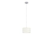 Lampen - EGLO TORTORA PENDELLEUCHTE Ø:300 CHROM/WEISS - 903071