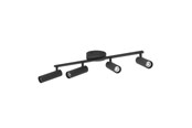 Lampen - EGLO VALPROTO SPOTSCHIENE L550 4L CCT SCHWARZ/SCHWARZ - 902699