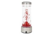 Lampen - EGLO VOLCANO TISCHLAMPE H330 TOUCH KLAR/ROT - 74303