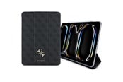 Tablets - Cover & Case - GUESS GUFC11PM24PS4SGK iPad Pro 11" 2024 black/black Magnetic 4G Big Logo - 3666339387945