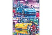 Puzzle - Larsen Puzzles Puzzle Elegante Sportwagen in der Stadt - 30-teilig 2D Puzzles - U21