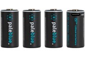 Batterien und Akkus - paleblue Pale Blue CR123 Rechargeable Batteries 4-Pack inc - PB-CR123A-C