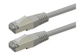 Netzwerk - Kabel - Roline patch cable - 15 m - grey RAL 7035 - Grau - 21.51.0845