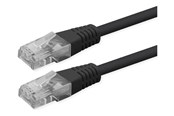 Netzwerk - Kabel - Roline patch cable - 1.5 m - black pantone 3C - Schwarz - 21.51.0928