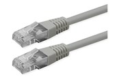 Netzwerk - Kabel - Roline patch cable - 3 m - grey RAL 7035 - Grau - 21.51.0933