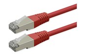 Netzwerk - Kabel - Roline patch cable - 3 m - red pantone 199C - Rot - 21.51.1351