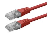 Netzwerk - Kabel - Roline patch cable - 5 m - red pantone 199C - Rot - 21.51.1561