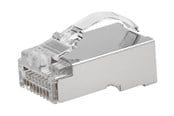 Netzwerk - Kabel - Roline network connector - silver - Silber - 21.17.3146