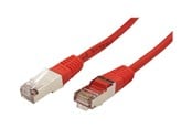 Netzwerk - Kabel - Roline patch cable - 5 m - red - Rot - 5m - 21.15.0161-S