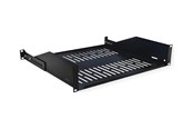 Rack-Gehäuse - Roline VALUE - rack shelf - 440 x 400 mm 25 kg load capacity U-Shape - 2U - 26.99.0434