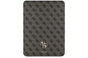 Tablets - Cover & Case - GUESS GUFC13RM24PS4SGW iPad Air 13" 2024 brown Magnetic 4G Big Logo - 3666339388010