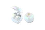 Kopfhörer/Headsets - GUESS Bluetooth headphones GUTWSJ144ESH TWS + docking station white/white Iridescent 4G Printed Logo - 3666339343231