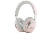 Kopfhörer/Headsets - GUESS Bluetooth ANC/ENC Headphones GUBHC22PSBCSMP Pink DB Metal Script Logo - 3666339346942