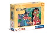 Puzzle - Clementoni Cubi - Stitch 12 pieces Block - 41347