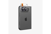 Handys - Schutzfolie - Spigen Glass tR EZ Fit Optik Pro 2 Pack - Black - iPhone Duo - AGL12011