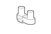 Wandhalterungen, AV-Halterungen & AV-Möbel - Ergotron LX Pro mounting component - side-by-side - dual conversion kit - black - Max 20 kg - recommended for - 98-745-292