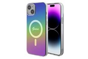 Handys - Cover & Cases - GUESS IML Iridescent MagSafe case for iPhone 15 / 14 / 13 6.1" - multicolor - 3666339154646