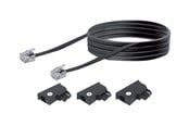 Netzwerk - Kabel - Schwaiger phone cable kit - black - Schwarz - TAL6306 533