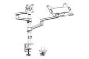 Monitorhalterung - ICY BOX IB-MS622-T mounting kit - for LCD display / notebook - IB-MS622-T