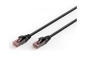 Netzwerk - Kabel - DIGITUS patch cable - 2 m - black - Schwarz - DK-1617-020-OD-10