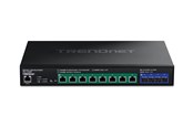 Switches - TRENDnet TPE-7124SBF - Version v1.0R - switch - web - 12 ports - smart - rack-mountable - TAA Compliant - TPE-7124SBF