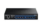 Switches - TRENDnet TL2-F7080 - Version V1 - switch - Layer 2 - 8 ports - Managed - rack-mountable - TAA Compliant - TL2-F7080