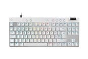 Tastaturen - Logitech G PRO X RAPID - Gaming Tastatur - Schweiz - Weiss - 920-013286